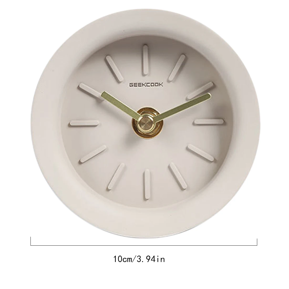 Простые настольные часы в скандинавском промышленном стиле, не тикающие настольные часы с будильником, настольные часы для офиса, украшения дома, 3 цвета