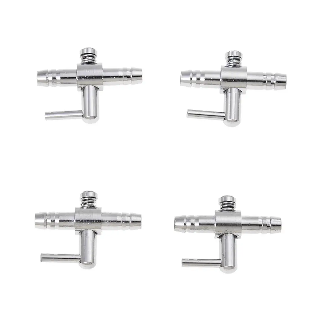 NOCM Aquarium Fish Tank Air Flow Control Lever Pump Single Way Valve, 4