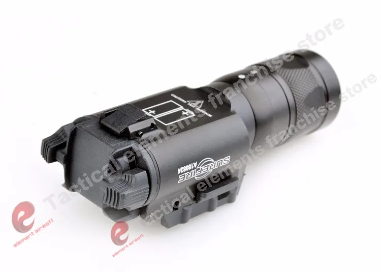 Elemento Airsoft Surefir Lanterna Tática Glock 18c 19 Acessórios Luz Estroboscópica X300 Pistola Armas Ex381 X300v 9 Luzes de armas