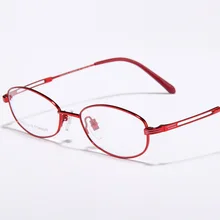 Оправа для очков, женские Рецептурные очки для близоруких, дизайнерские, оптические, титановые, 020