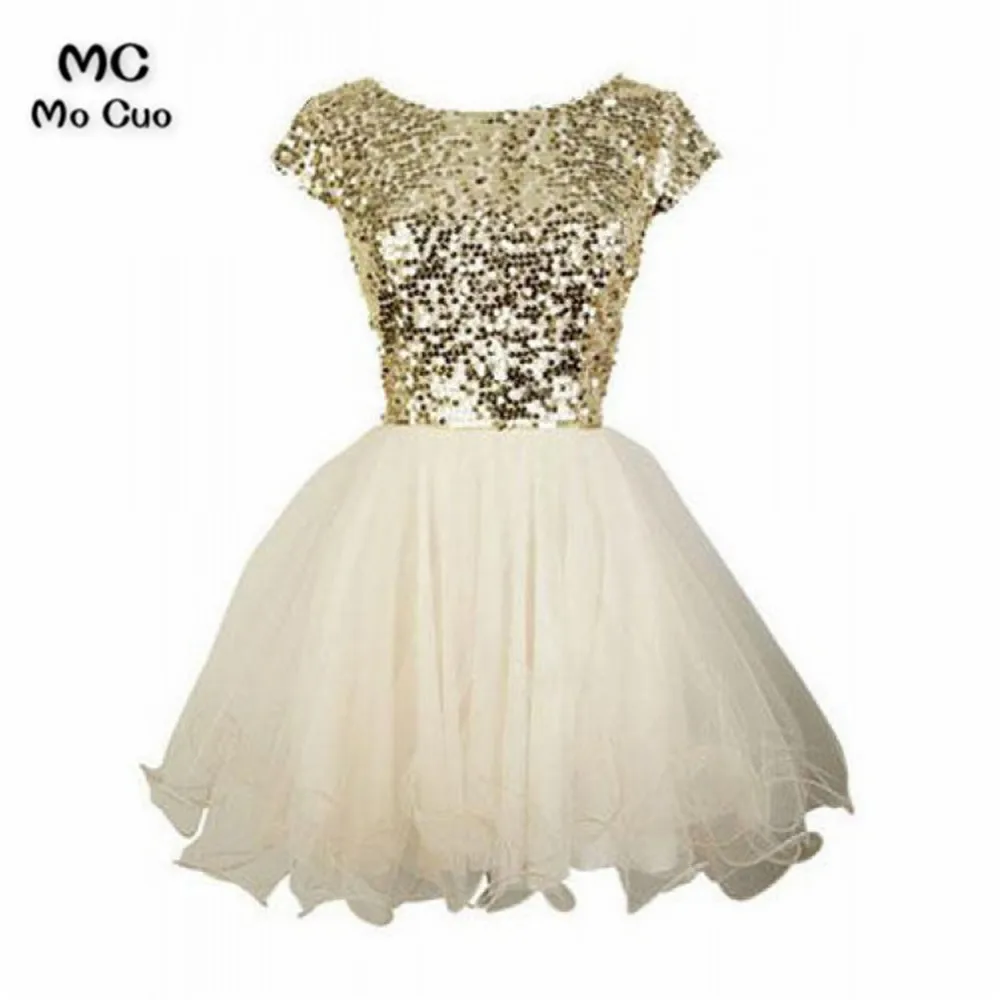 short sleeve homecoming dresses