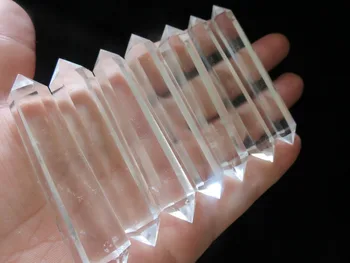 

xd j00880 5A + natural transparent quartz crystal DT point gift
