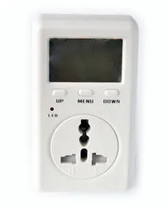 

Wanf Mini WATT Electricity Power Energy Meter Ammeter Monitor AC Voltage, US American Version 110V 50Hz Universal Socket