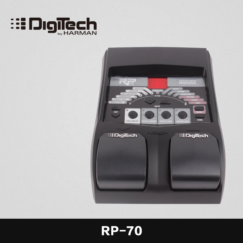 

DigiTech RP70 electric guitar introduction Integrated effect Modeling guitar processor special price with drum machine