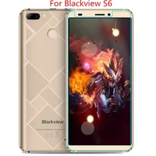 2PCS Tempered Glass for Blackview S6 Smartphone Ex