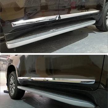 

For Toyota Land Cruiser Prado FJ 150 Accessories Luhuezu 2010-2018 New 3D design Door Side Moulding body moulding Cover Trim