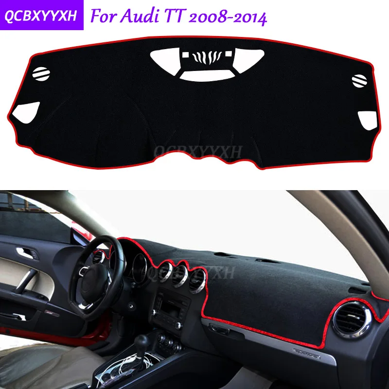 Коврик для приборной панели Audi TT TTS 2008 2014 защитный коврик интерьера Накладка