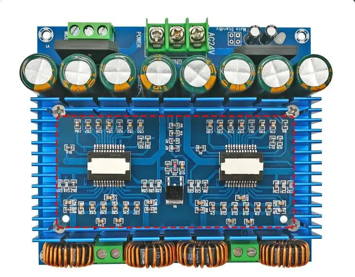 TDA8954 TH 420 W + 420 W Powe цифровая аудио Плата стереоусилителя усилитель класса D двухканальный