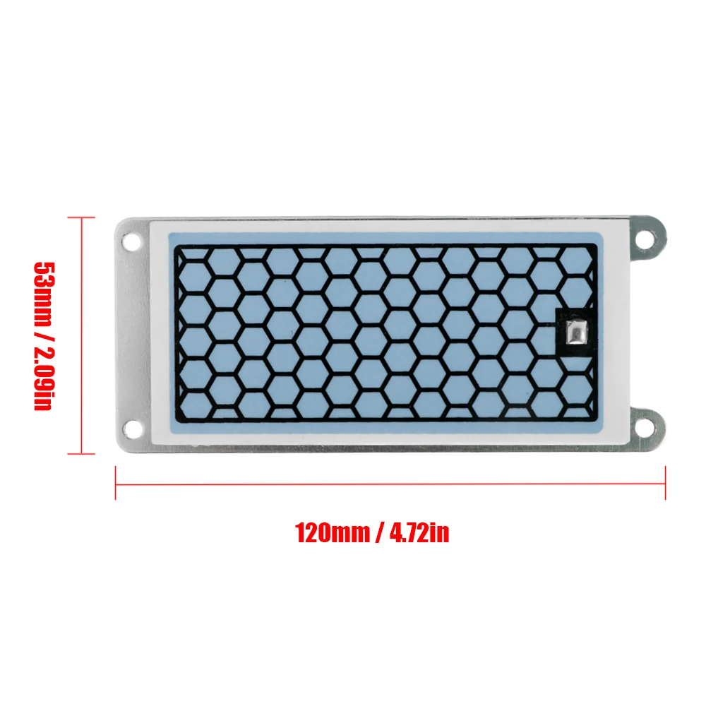 10 шт 5 Гц/ч озона пластины Портативный домашний генератор интегрированный Керамика озонатор воздуха воды стерилизатор-очиститель Запчасти
