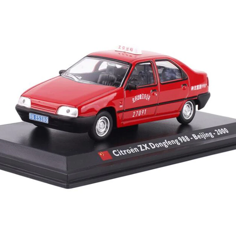 1:43 весы металлический сплав классический CITROEN ZX DONGFENG 988 Пекин 2000 модель машины для