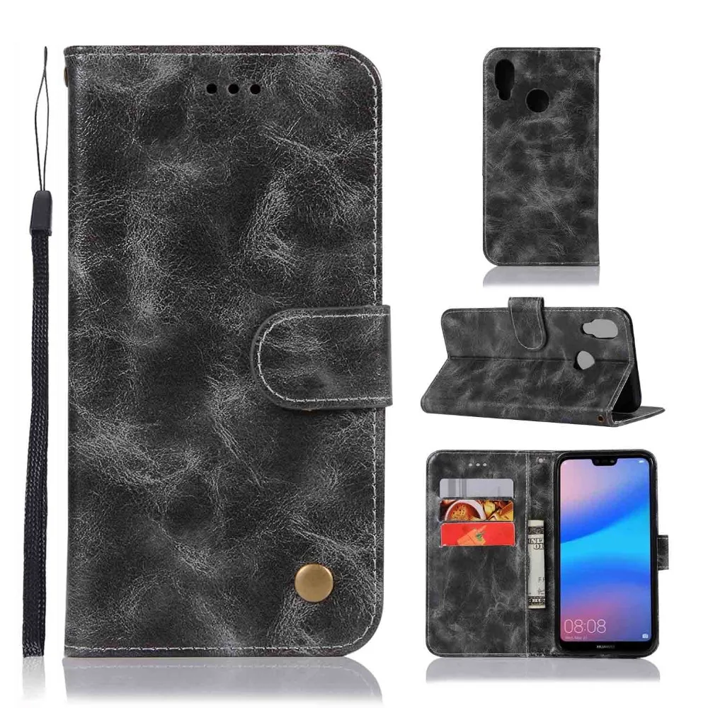 

Flip Wallet Book Phone Case Leather Cover On For Huawei P20 P30 Lite Pro P 20 30 P20Lite P20Pro P30Pro 4/6 64/128/256 GB Light