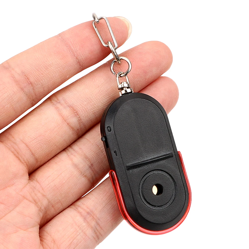 FORAUTO Key Finder Автомобильный Брелок Анти-потерянное устройство с светодиодный светильник-вспышка беспроводной свисток Звуковой индукционный локатор для ключей автомобильный стиль