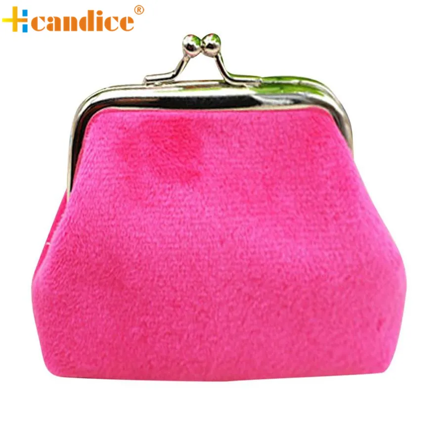  Naivety 2016 New Fashion Lady Corduroy Mini Wallet Holder Woman Coin Purse Clutch Bag JUL4 drop shipping 