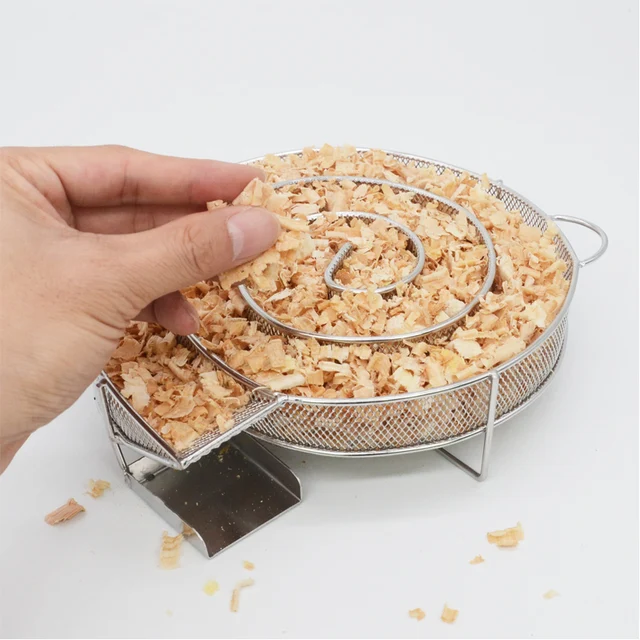 Walfos accesorios para barbacoa, generador frío de humo, parrilla para barbacoa, herramientas de cocina para ahumar, sabor a astillas de madera, tocino, fumar frío|Mallas| - Walfos accesorios para barbacoa, generador frío de humo, parrilla para barbacoa, herramientas de cocina para ahumar, sabor a astillas de madera, tocino, fumar frío|Mallas| -