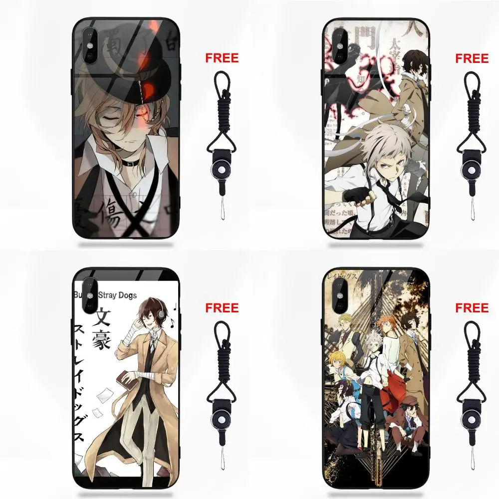 Vvcqod Japan Anime Bungou Stray Dogs Season 2 For Apple iPhone 5 5C 5S SE 6 6S 7 8 Plus X XS Max XR | Мобильные телефоны и