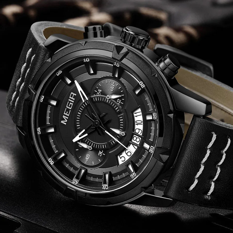 Man Watch Top Brand Luxury Business Waterproof Quartz Watches Men Clock Male Sport watch Black Leather relogio masculino Whatch Man Watch Top Brand Luxury Business Waterproof Quartz Watches Men Clock Male Sport watch Black Leather relogio masculino Whatch