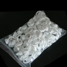 100 шт. без сепаратора Перманентный макияж Колечки чернила контейнер/татуировки чашки для подачи чернил