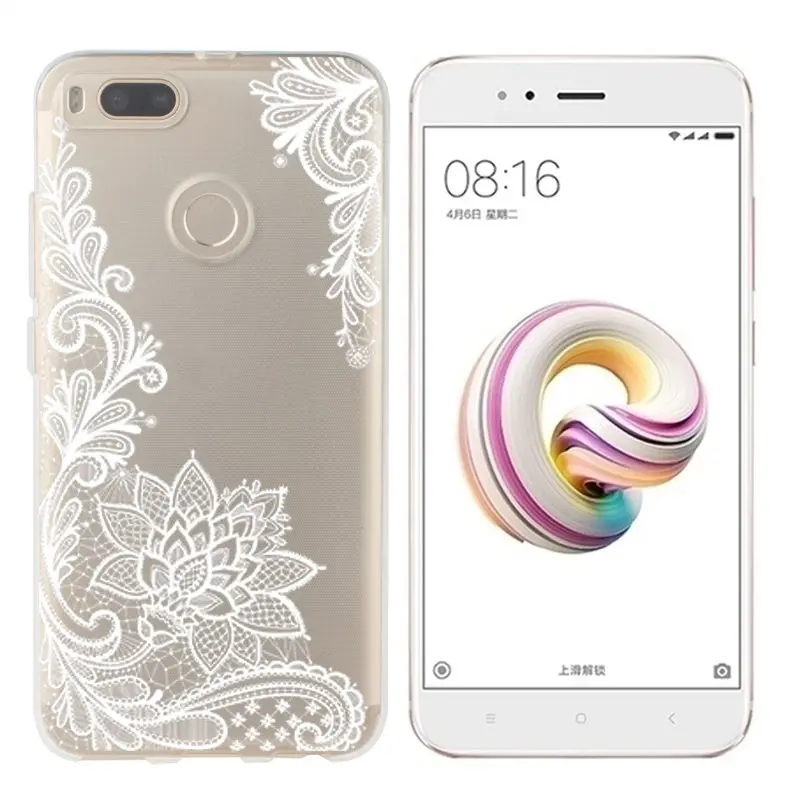 Patterned Phone Case for Xiaomi  Mi 8 A2 Lite Mi 5X 6X Pocophone F1 Clear Cover Redmi 5 Plus 6 Pro 4X Note 5 Pro Soft TPU Shell (3)