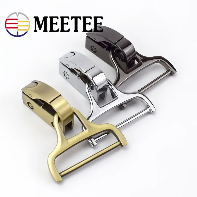 

1Sets Meetee Bag Strap Belt Hanging Clip Buckle Screw Metal Handbag Snap Hooks Clasp Hardware Leather Craft Accessories F2-14