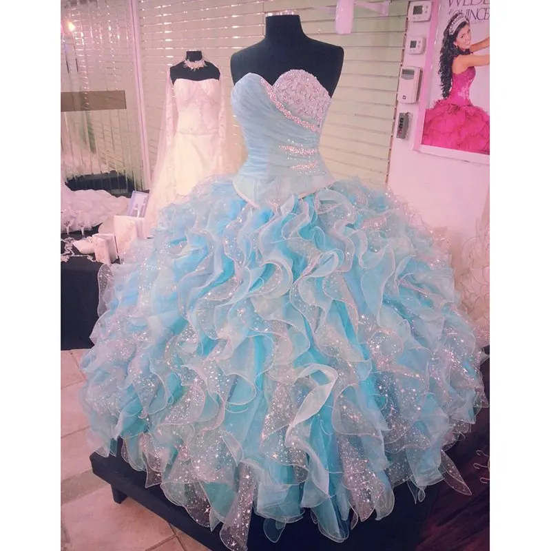 White Quinceanera Dresses Ball Gown ...