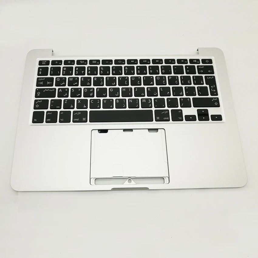 

Brand New Arabic Topcase Palmrest Keyboard with Backlight For MacBook Pro Retina 13" A1502 Top Case 2013 2014 Years