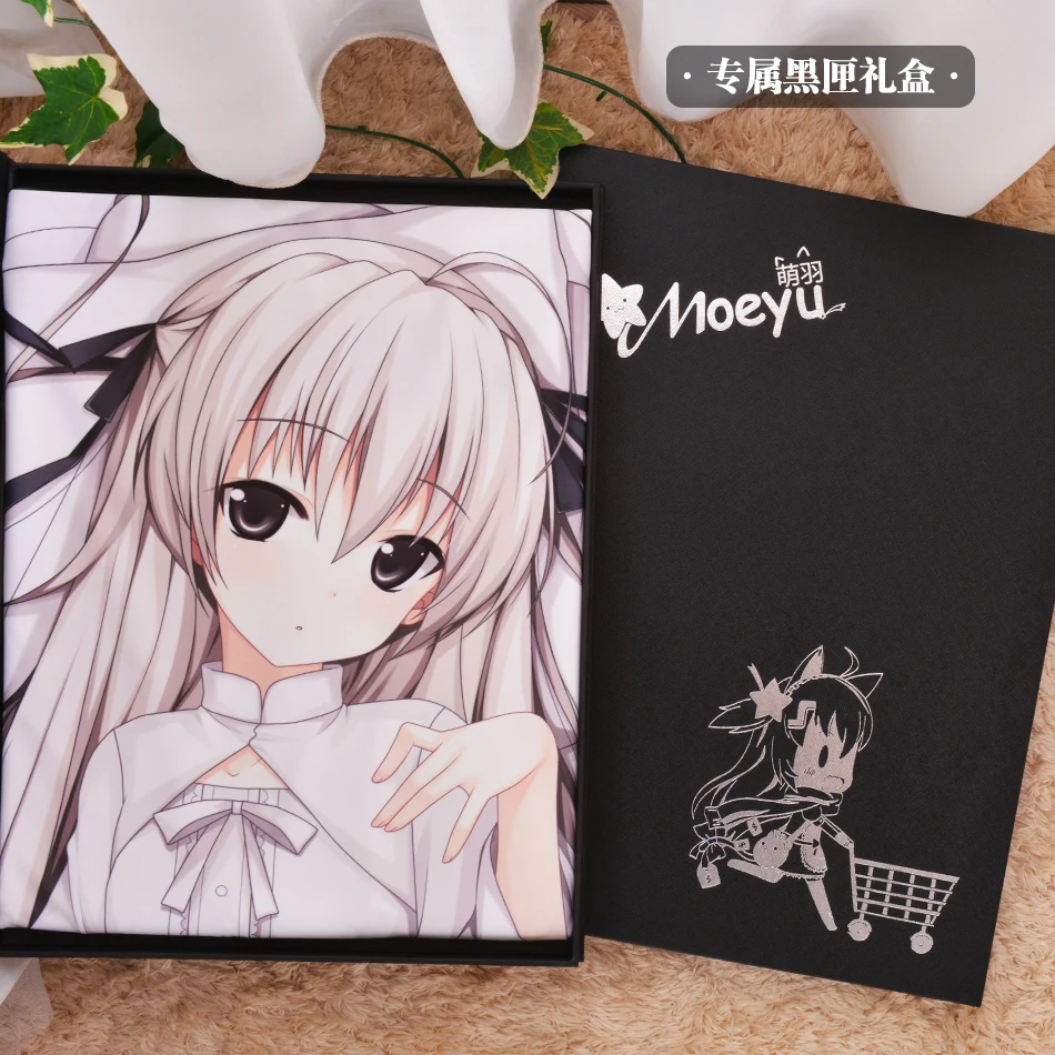 Чехол для подушки аниме Yosuga No Sora Kawaii длинная наволочка отаку двусторонняя ткань