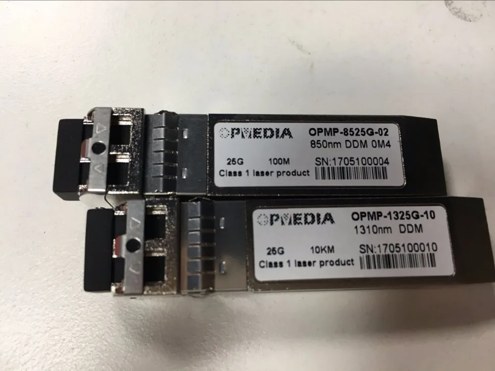 

HP Compatible 28Gb/s 1310nm SFP28 10km Transceiver,25G SFP28 LR optic module with LC connector,single mode.