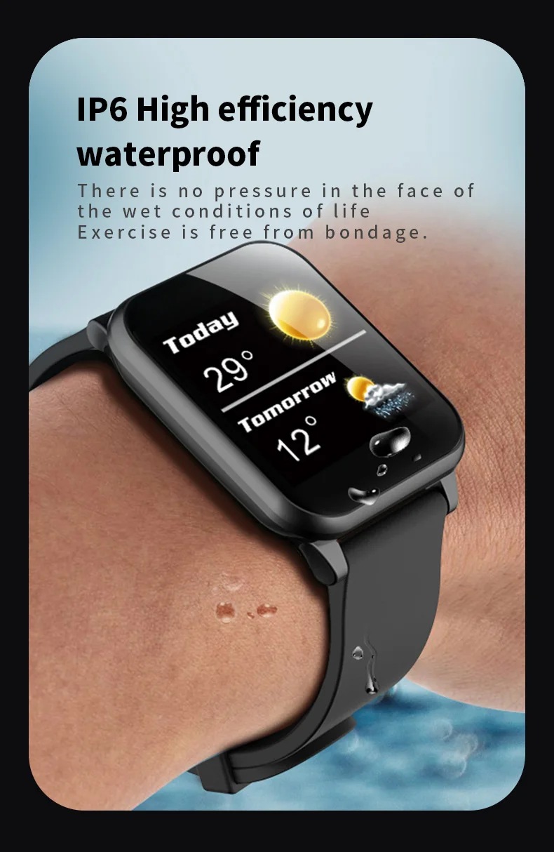 Цветной экран водостойкий Bluetooth спортивные умные часы Спорт Шагомер пульсометр кровяное давление монитор Часы для IOS Android