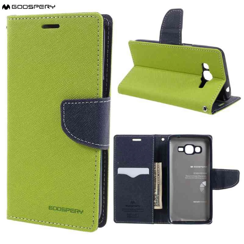 Original MERCURY GOOSPERY Fancy Diary Coque for Samsung Galaxy J2 Prime G532M G532F G532G Phone
