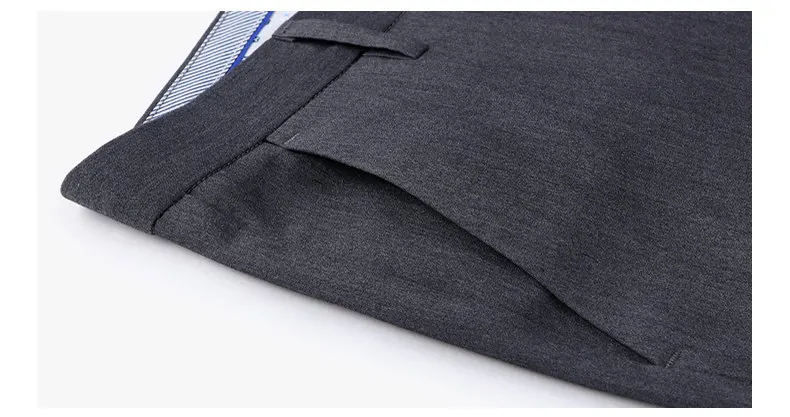 3colors casual pants man straight classic business mens pants 2017 autumn new trousers for men full length Mid waist 29-36 9808-06