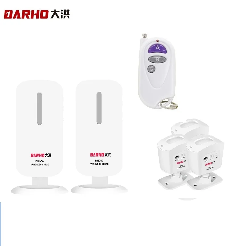 

Free Shipping! DarhoControl Wireless Home Security GSM Alarm System Intercom Remote Control Alarm System Kits