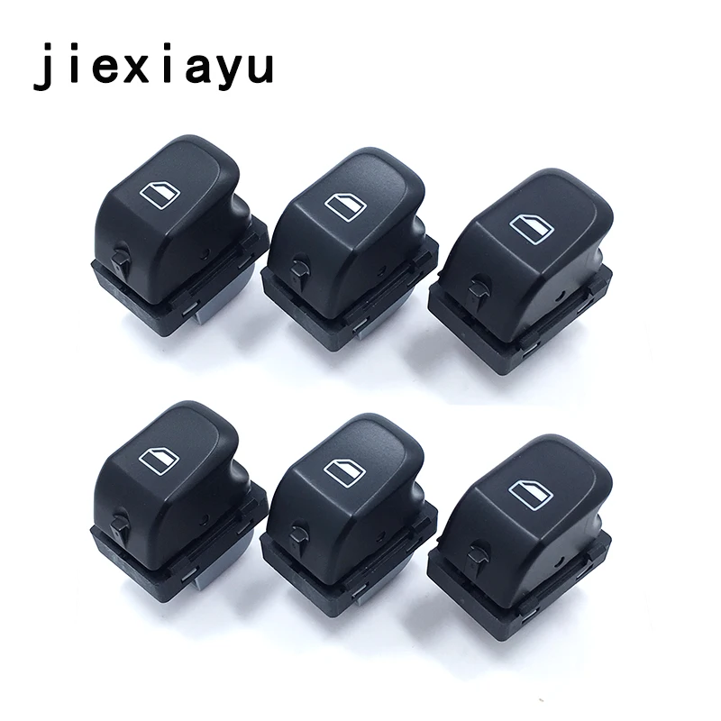 

6PCS Window Lifter Switch For Q5 S4 S5 A4 A5 8K0 959 855 A 8K0959855A 2007-2012