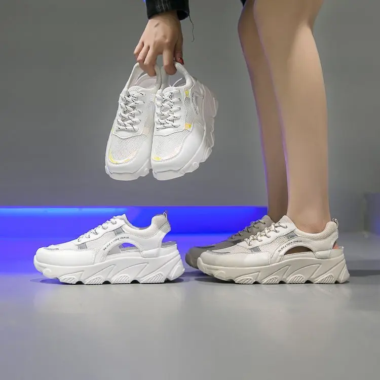 2019 Fund Ins Dad Shoe Woman Exceed Fire All-match Woman Fund Leisure Time Flange Sneakers Tide Zapatos De Mujer Women Shoes