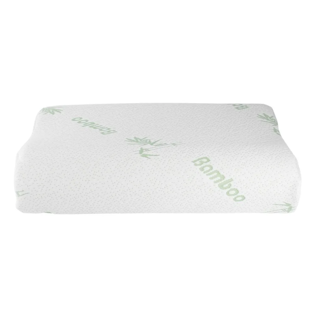 

30 X 50cm Sleep Polyester Fiber Slow Rebound Memory Foam Orthopedic Neck White Pillow Health Care Home Sleep And Travel