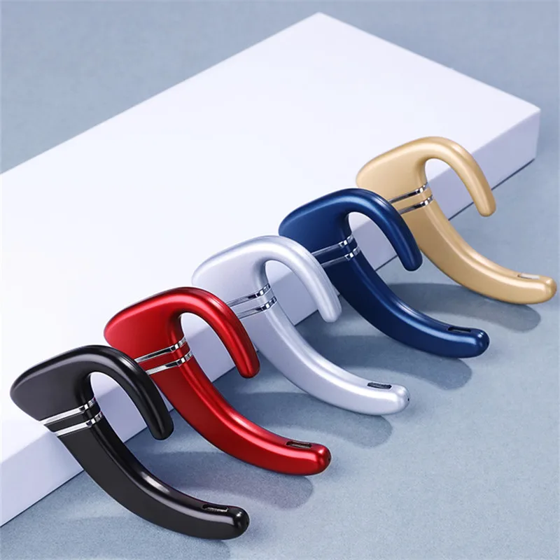 Bluetooth Headset Wireless Mini Sports Waterproof Bone Conduction Stereo Earphone HiFi Bass Headphones for Smartphones iPhone Bluetooth Headset Wireless Mini Sports Waterproof Bone Conduction Stereo Earphone HiFi Bass Headphones for Smartphones iPhone