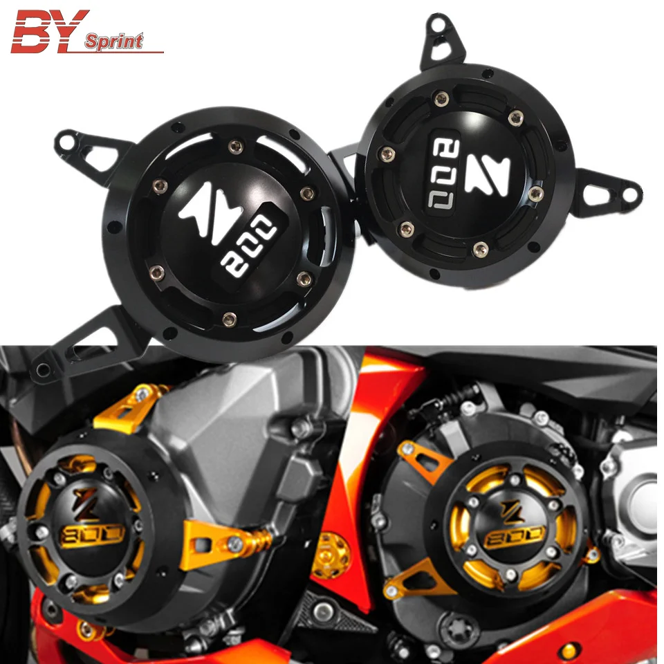 

Motorcycle CNC Aluminum Accessories Engine Stator Cover Engine Protective Cover Side Protector For KAWASAKI Z800 Z 800 2013-2017