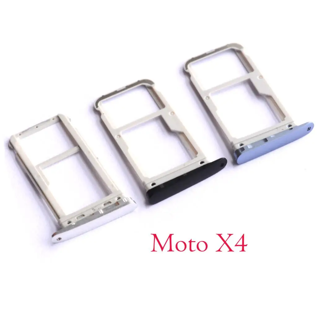 Для moto X4 nano Sim Card Micro SIM SD Reader Holder Tray Adapter Замена для Motorola Moto | Мобильные телефоны и