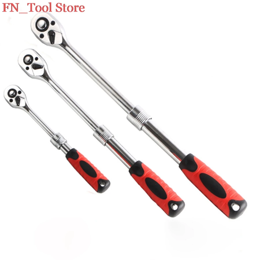 Multi function 72 teeth 1/4,3/8,1/2 Adjustable ratchet socket wrench