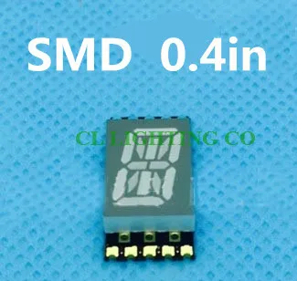 Цифровая трубка Smd 0 4 дюйма красный 16 сегментный светодиодный дисплей Nixie 1 бит