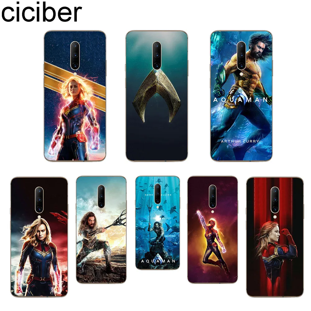 ciciber Captain Marvel Phone Cases For font b Oneplus b font font b 7 b font