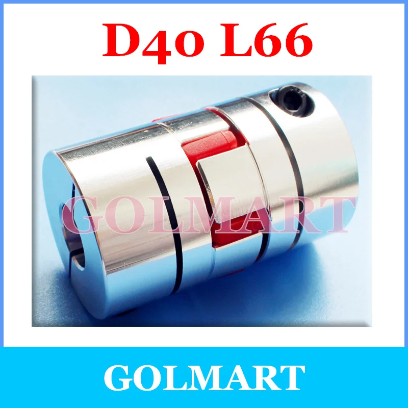 

1pcs 8mm 10mm 14mm 17mm 12mm 12.7mm 15mm 15.875 16 18 19 20mm 22mm motor Jaw Shaft Coupler Flexible Spider plum Coupling D40 L66