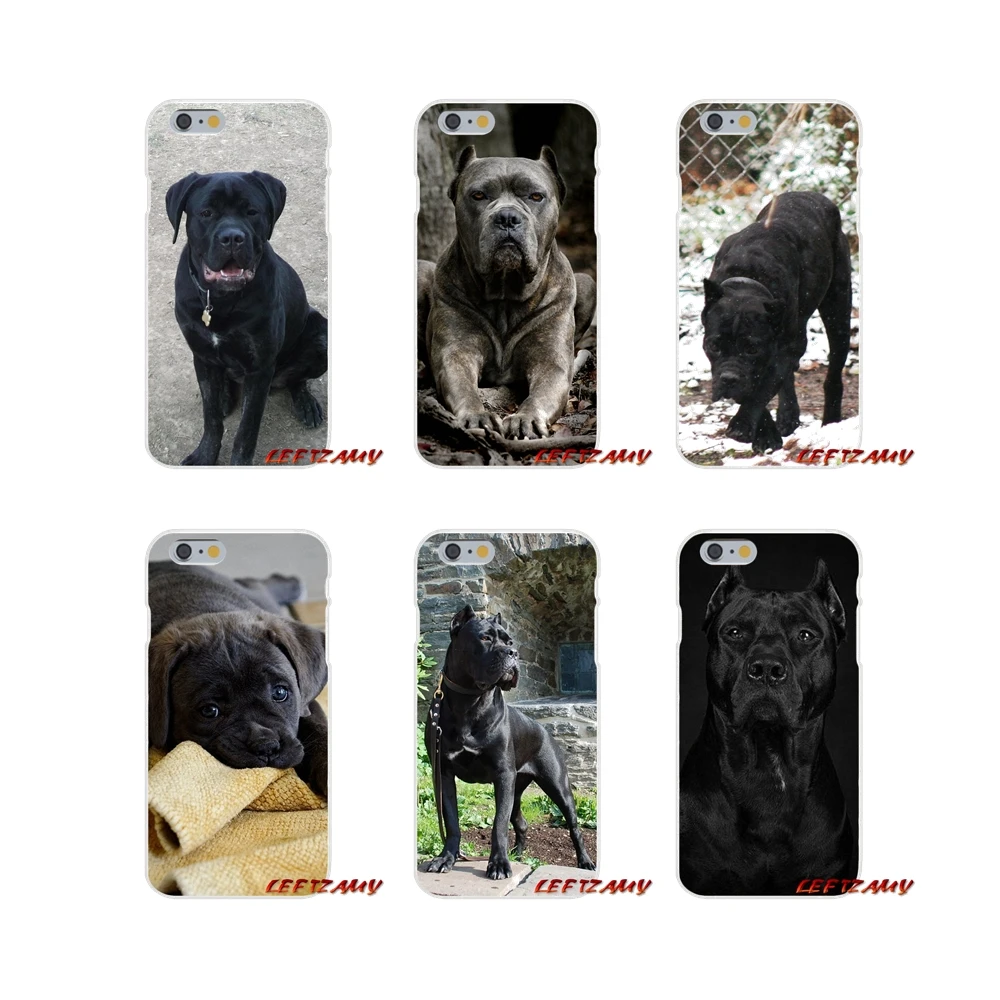 

Mobile Phone Case Italian dogs Cane Corso mastiff For Xiaomi Redmi Note 6A MI8 Pro S2 A2 Lite Se MIx Max 2 3 F1 For Oneplus 3 6T