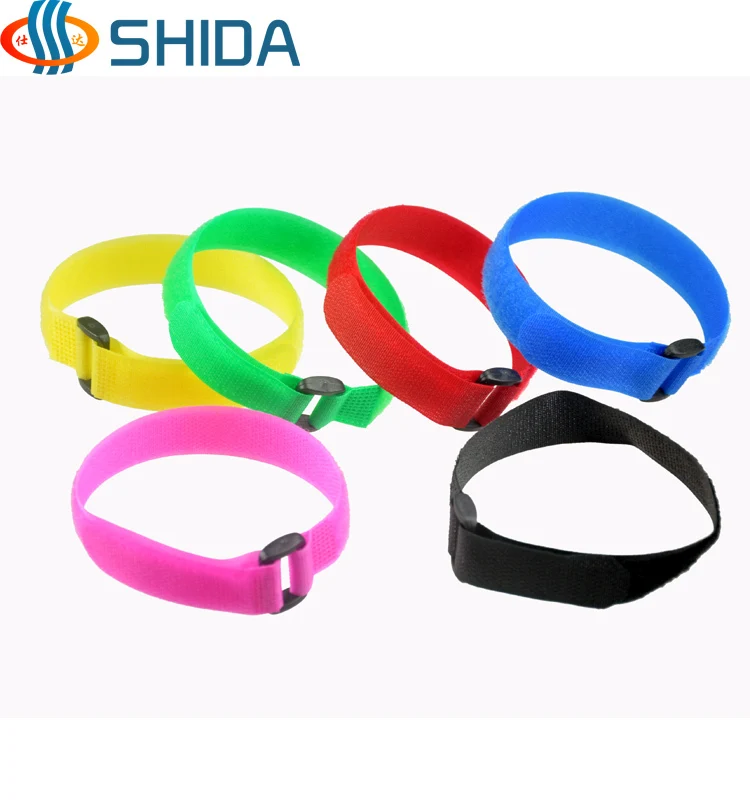 

25pcs/lot 25*500mm high Quality Nylon model Battery belt Flip Stick Adhesive Strap Belt Tape Cable Ties battery straps