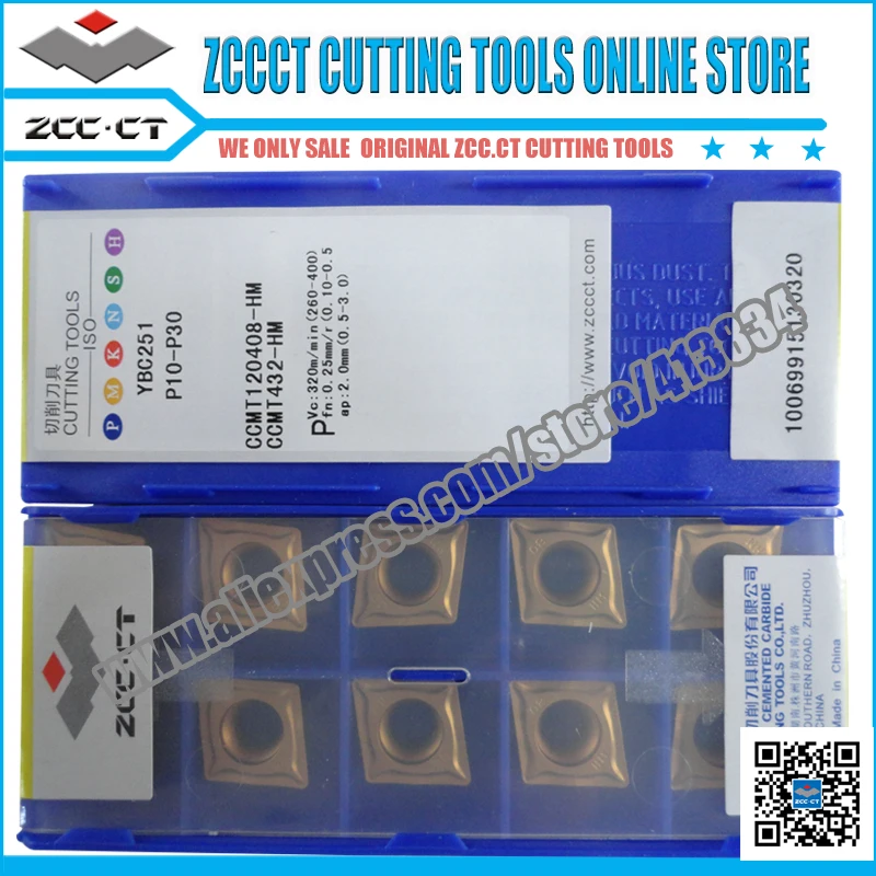 

ZCCCT cutting tools cnc turning tool cutter inserts 1 pack