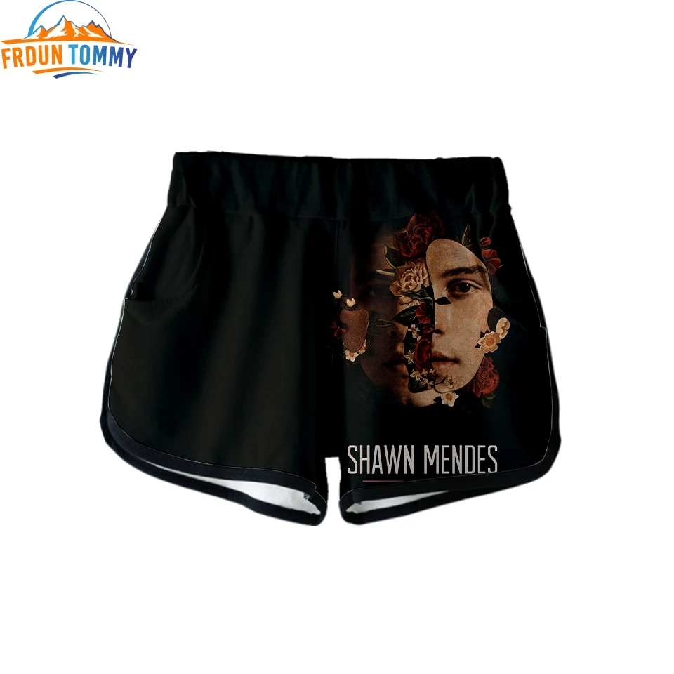 

New Shawn Mendes fashion print Summer Women Casual Shawn Mendes Harajuku Cute girl high quality Hot Sale Sexy Shorts Clothes