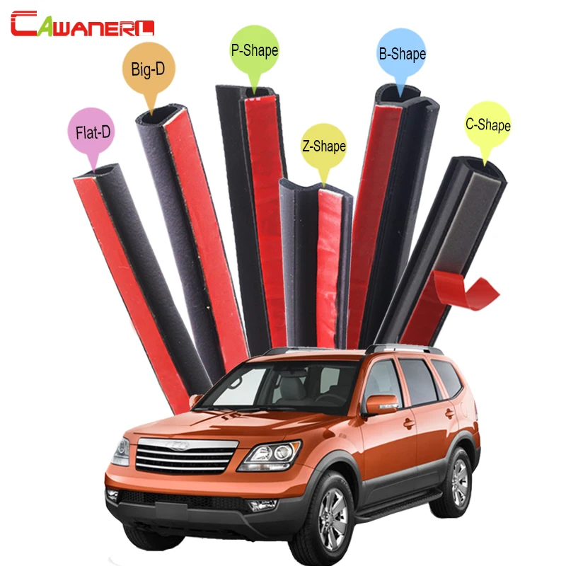 Cheap Cawanerl Auto Vier Deur Kofferbak Hood Seal Afdichtstrip Kit Rubber Tochtstrip Rand Auto Styling Voor Kia Borrego Sorento KX3 Cheap Cawanerl Auto Vier Deur Kofferbak Hood Seal Afdichtstrip Kit Rubber Tochtstrip Rand Auto Styling Voor Kia Borrego Sorento KX3