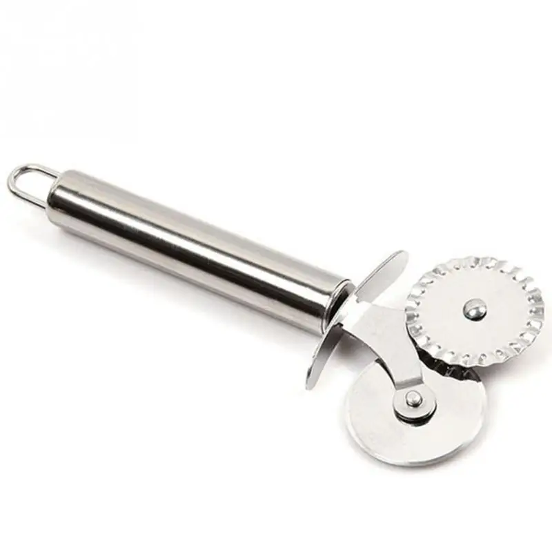New-Stainless-Steel-Double-Roller-Pizza-Knife-Cutter-Pastry-Pasta-Dough-Crimper-Round-Hob-4cm-Lace (3)