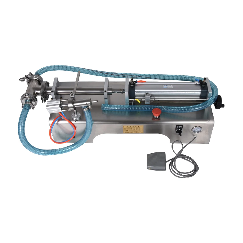 

20-200ML Semi automatic Pneumatic liquid filling machine filling shampoo perfume SS304,beverage packer