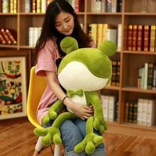 55/65 cm Mr Frog Plush Toy Green Frog Stuffed Animal Plush Toys Kermit The Frog Brand For Children 2018 New Style