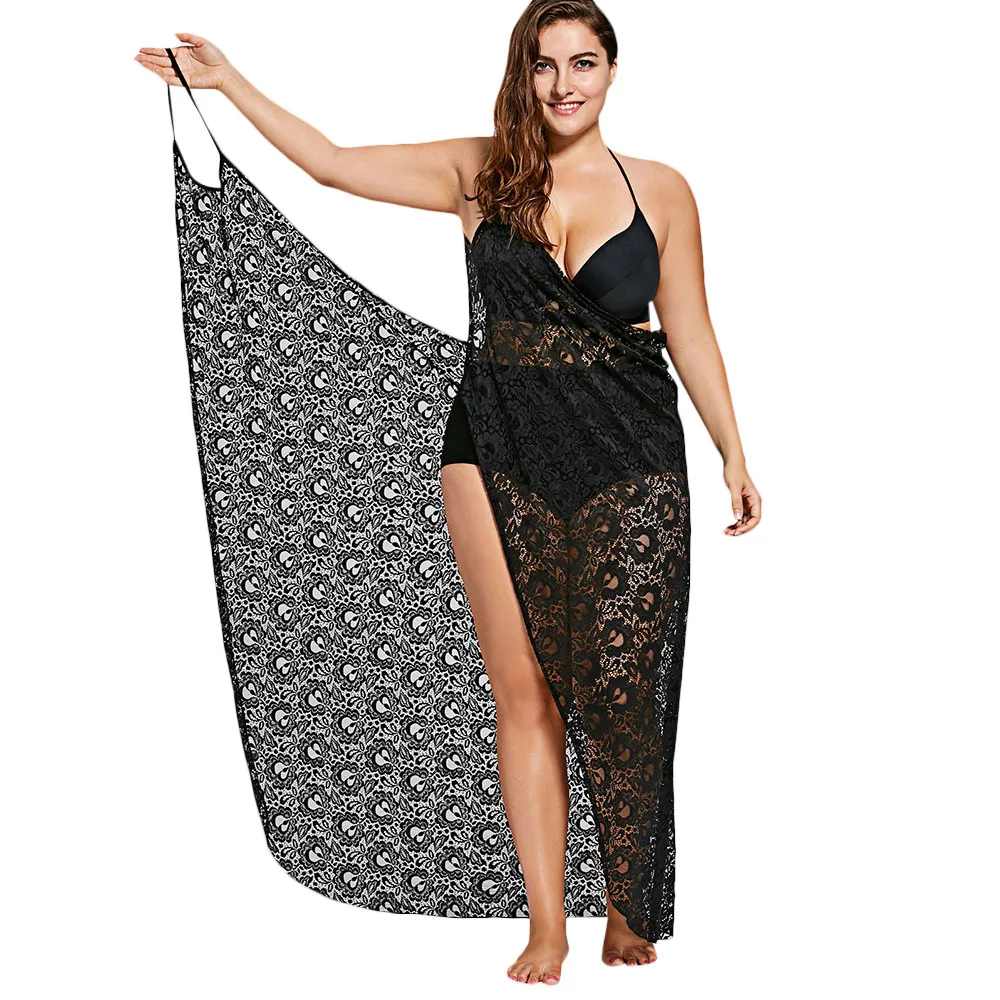 black slip dress plus size
